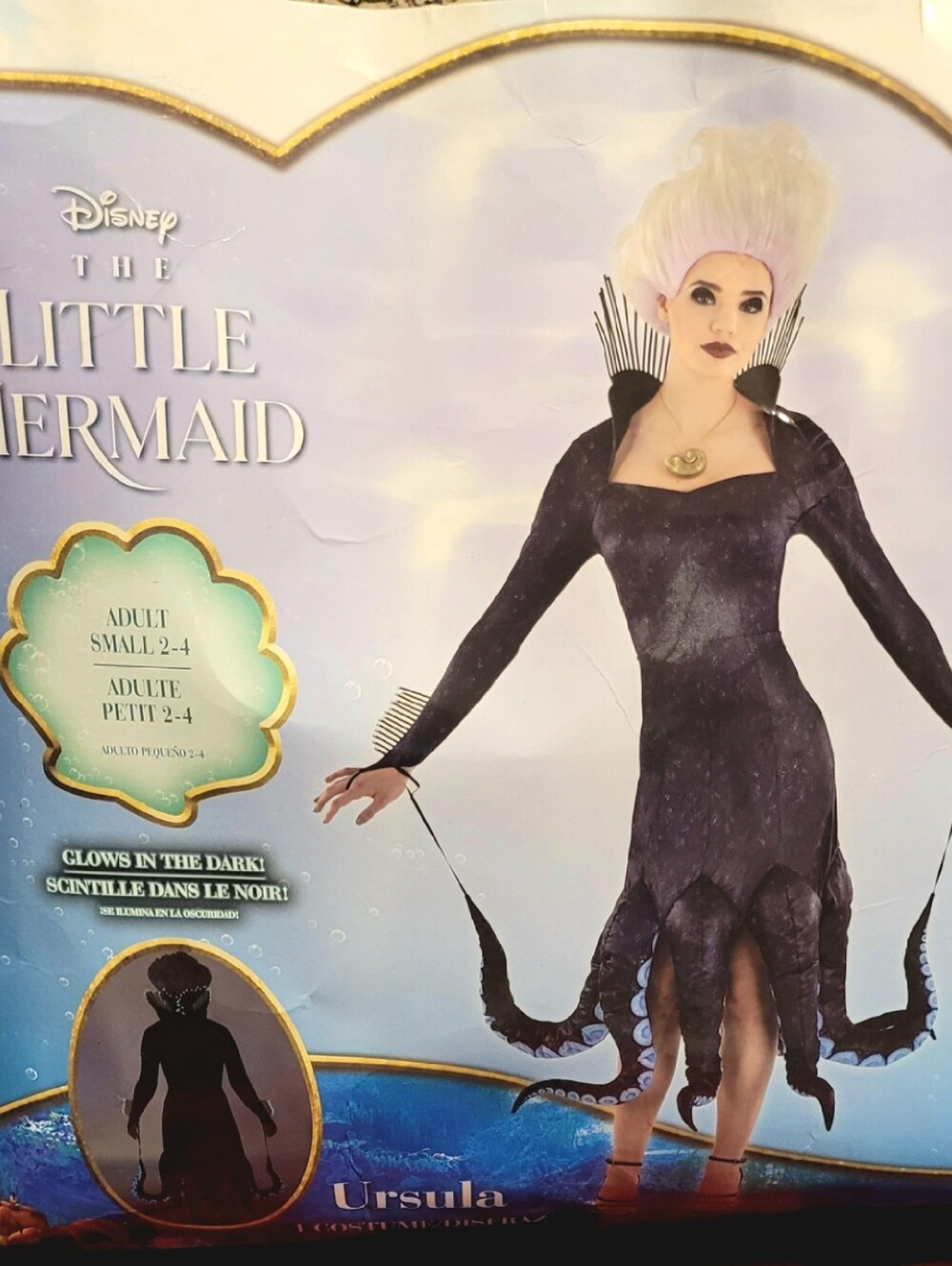 Disney Ursula Villain Costume -The Little Mermaid